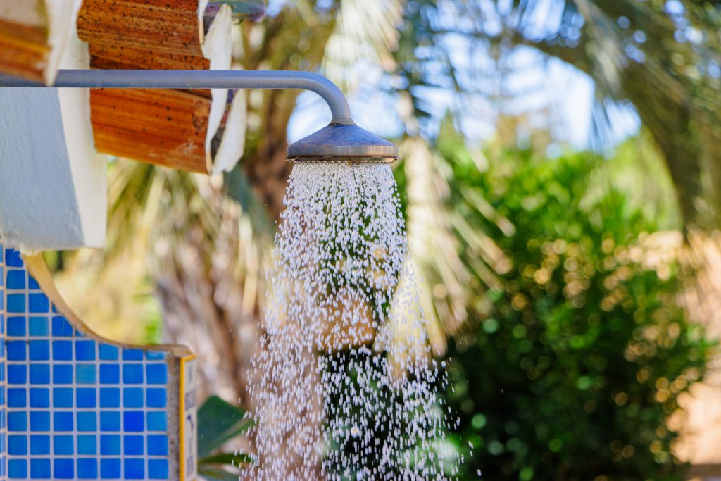 Outdoor shower