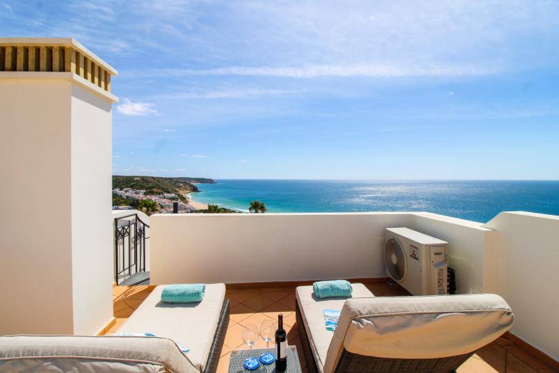 balcony view from rental property in Vila do Bispo, Algarve