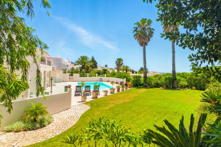 Garden and pool