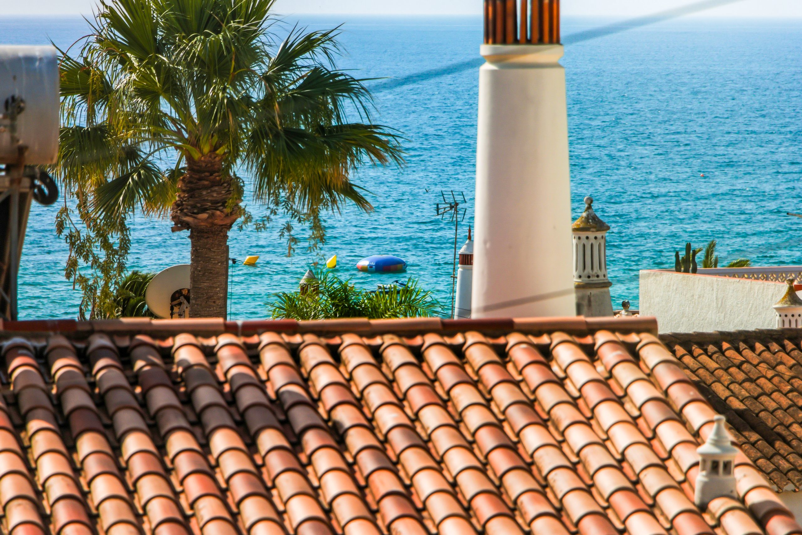 View of sea from property