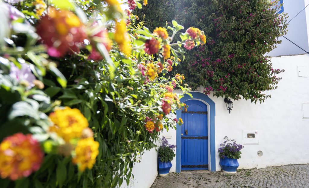 entrance of a holiday rental property